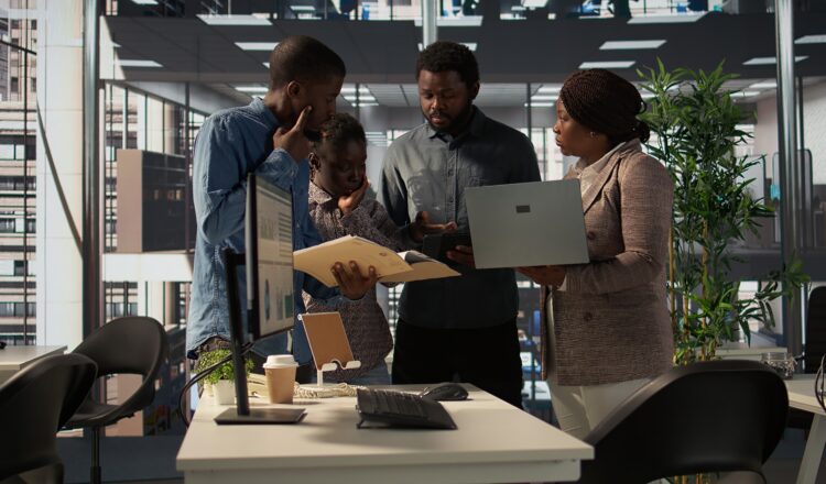 african startup team